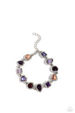 Paparazzi "Actively Abstract" Purple Bracelet Paparazzi Jewelry