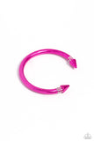 Paparazzi "Punky Plot Twist" Pink Bracelet Paparazzi Jewelry