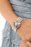 Paparazzi "Gifted Gatsby" Blue Bracelet Paparazzi Jewelry