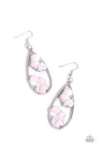 Paparazzi "Airily Abloom" Pink Earrings Paparazzi Jewelry