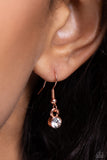 Paparazzi "Gatsby Gallery" Copper Necklace & Earring Set Paparazzi Jewelry