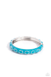 Paparazzi "Delightful Diversion" Blue Bracelet Paparazzi Jewelry