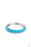 Paparazzi "Delightful Diversion" Blue Bracelet Paparazzi Jewelry