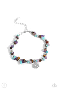 Paparazzi "Lotus Landslide" Multi Anklet Bracelet Paparazzi Jewelry