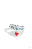 Paparazzi "God is Good" Blue Ring Paparazzi Jewelry
