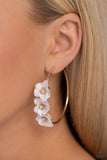 Paparazzi "Ethereal Embellishment" Gold Post Earrings Paparazzi Jewelry
