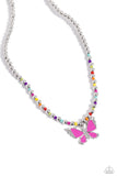 Paparazzi "Vibrant Flutter" Multi Necklace & Earring Set Paparazzi Jewelry