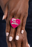 Paparazzi "As I Have Loved You" Pink Ring Paparazzi Jewelry
