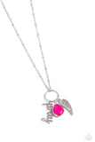 Paparazzi "Angelic Artistry" Pink Necklace & Earring Set Paparazzi Jewelry