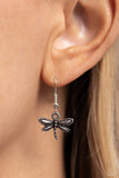 Paparazzi "Dragonfly Daydream" Pink Necklace & Earring Set Paparazzi Jewelry