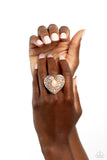Paparazzi "Bejeweled Beau" Gold Ring Paparazzi Jewelry