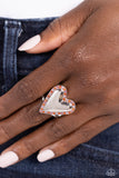 Paparazzi "Smitten Shimmer" Orange Ring Paparazzi Jewelry