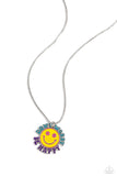 Paparazzi "Dont Worry, Stay Happy" Multi Necklace & Earring Set Paparazzi Jewelry