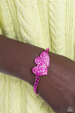 Paparazzi "Lovestruck Lineup" Pink Bracelet Paparazzi Jewelry