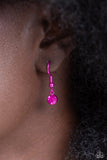 Paparazzi "Low-Key Lovestruck" Pink Necklace & Earring Set Paparazzi Jewelry