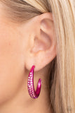Paparazzi "Obsessed with Ombré" Pink Post Earrings Paparazzi Jewelry