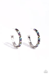 Paparazzi "Effortless Emeralds" Multi Post Earrings Paparazzi Jewelry
