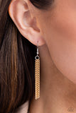 Paparazzi "Against the LOCK" Multi Necklace & Earring Set Paparazzi Jewelry