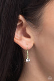 Paparazzi "Caring Cascade" Green Necklace & Earring Set Paparazzi Jewelry