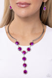 Paparazzi "Cheers to Confidence" Pink Necklace & Earring Set Paparazzi Jewelry