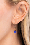 Paparazzi "Benevolent Bling" Blue Necklace & Earring Set Paparazzi Jewelry