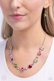 Paparazzi "Dramatic Debut" Multi Necklace & Earring Set Paparazzi Jewelry