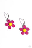 Paparazzi "More FLOWER To You!" Pink Post Earrings Paparazzi Jewelry