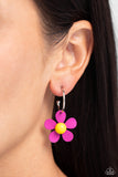 Paparazzi "More FLOWER To You!" Pink Post Earrings Paparazzi Jewelry