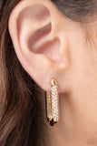 Paparazzi "Generating Glitter" Gold Post Earrrings Paparazzi Jewelry