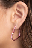Paparazzi "Loving Legend" Pink Post Earrings Paparazzi Jewelry