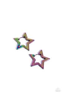 Paparazzi "In A Galaxy STAR, STAR Away" Multi Post Earrings Paparazzi Jewelry