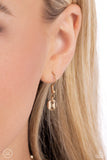 Paparazzi "Dream Duo" Gold Choker Necklace & Earring Set Paparazzi Jewelry