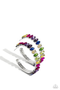 Paparazzi "Rainbow Range" Multi Post Earrings Paparazzi Jewelry