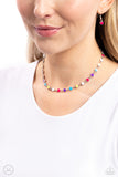 Paparazzi "Dancing Dalliance" Multi Choker Necklace & Earring Set Paparazzi Jewelry