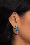 Paparazzi "Loving Legend" Blue Post Earrings Paparazzi Jewelry