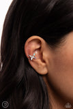 Paparazzi "Aerial Advancement" Multi Ear Cuff Post Earrings Paparazzi Jewelry