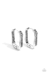 Paparazzi "Sinuous Silhouettes" Silver Post Earrings Paparazzi Jewelry
