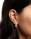 Paparazzi "High Nobility" Pink Post Earrings Paparazzi Jewelry