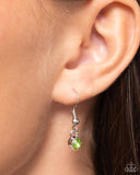 Paparazzi "Aerial Academy" Green Necklace & Earring Set Paparazzi Jewelry
