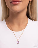 Paparazzi "Suave Simplicity" Purple Necklace & Earring Set Paparazzi Jewelry