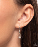 Paparazzi "Seashell Simplicity" Silver Necklace & Earring Set Paparazzi Jewelry