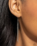 Paparazzi "Seashell Sonata" Silver Necklace & Earring Set Paparazzi Jewelry