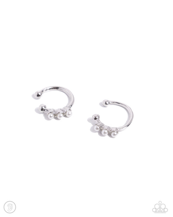 Paparazzi Earring ~ Basic Bravado - Silver – Paparazzi Jewelry, Online  Store