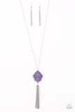 Paparazzi "Malibu Mandala" Purple Necklace & Earring Set Paparazzi Jewelry