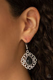 Paparazzi "Totally GLOWN Away" Black Earrings Paparazzi Jewelry