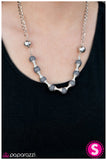 Paparazzi "Spring To Mind" Silver Necklace & Earring Set Paparazzi Jewelry