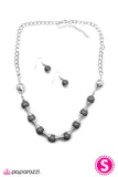 Paparazzi "Spring To Mind" Silver Necklace & Earring Set Paparazzi Jewelry