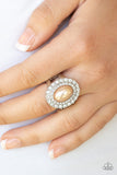 Paparazzi "Sprinkle On The Shimmer" EXCLUSIVE Brown Ring Paparazzi Jewelry