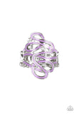 Paparazzi "The Run-Around" Purple Ring Paparazzi Jewelry