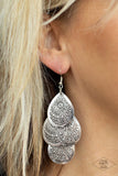 Paparazzi "A Leading Light" Silver  Earrings Paparazzi Jewelry
